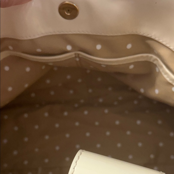Kate Spade Cream Leather Handbag - Picture 7 of 8